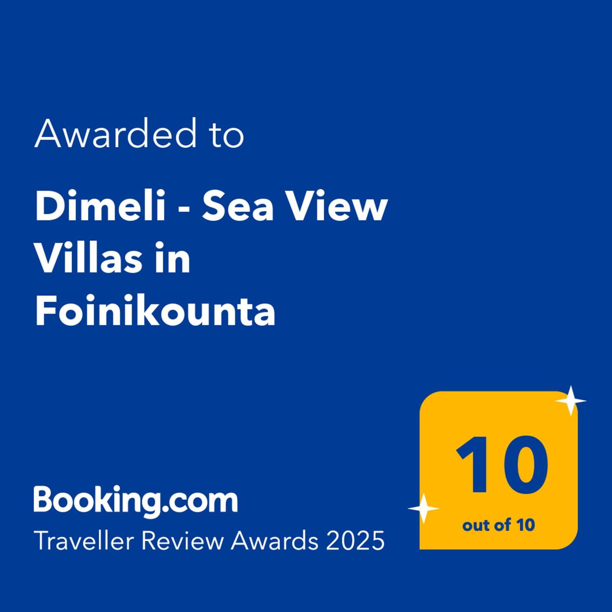 Dimeli - Sea View Villas In Foinikounta Finikounta Eksteriør billede